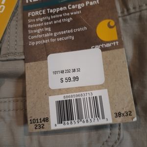 Carhartt workers pants 38x32